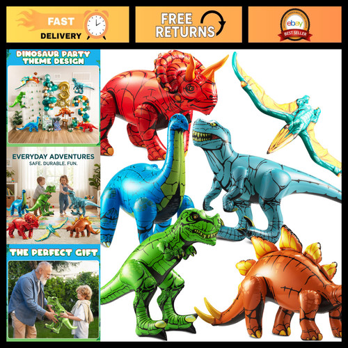 Inflatable dinosaur party - inflatable,