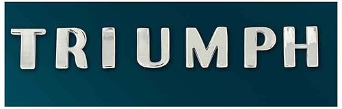 Letter set triumph tr2 tr3 - set, triumph:
