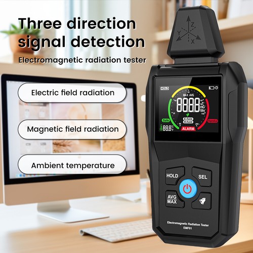 Digital emf meter - meter, lcd