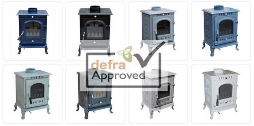 Enamel wood burning multifuel - burning,
