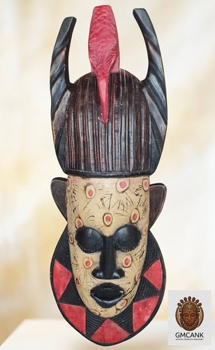 Vintage african solid wood - african,