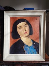 Vintage Oil Painting On Board