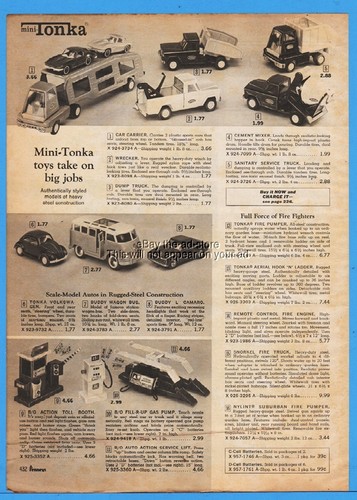 1968 tonka toys - 1968,