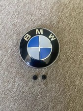 1 X 82MM BONNET BADGE EMBLEM REPLACEMENT FOR BMW - E46 E36 E90 E60 E83 E92 M3 UK