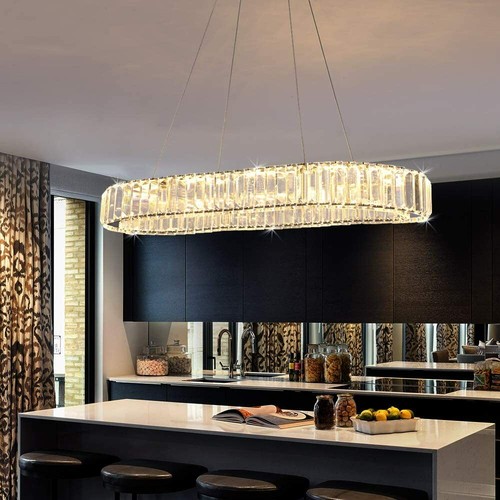 Crystal chandelier led - chandelier,