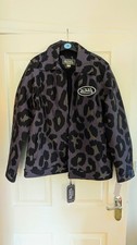 Von Dutch Leopard Print Jacket