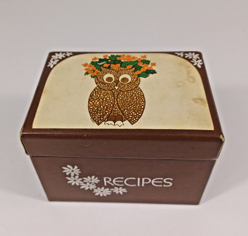 Owl design vintage - owl, recipe