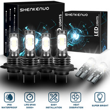 For Bmw 5 Series E60 E61 Led Xenon White Headlight Side Light Bulbs 12V 2003-10