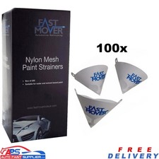 100x Paint Strainer Cones 190