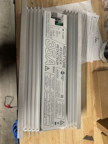 Zetagi r35 voltage reducer - voltage,
