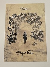 Sigur Ros TAKK (2005) Rare Australian Promotional Postcard 