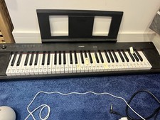 Yamaha Piaggero NP12 Electronic Keyboard Good Condition with Power Supply