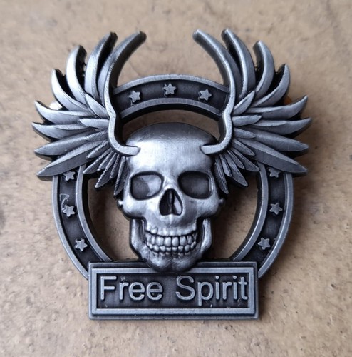 Free spirit skull - spirit, metal