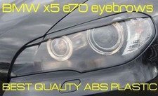 Eyebrows BMW x5 e70 headlight