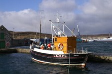 Photo 6x4 Pilot Us, Lerwick A boat tied up beside the Shetland Museum, Le c2009