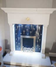Fire Surround and Hearth Back