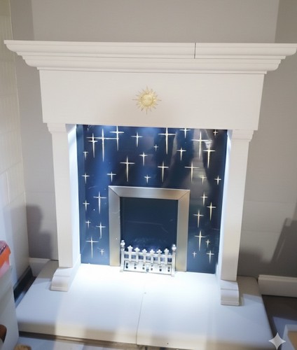 Fire surround and - fire,