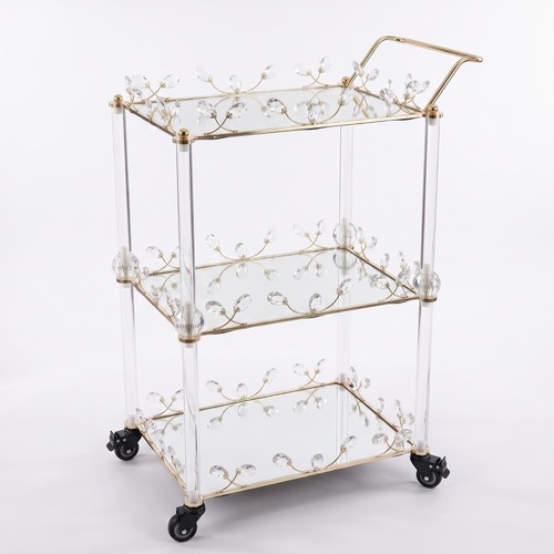 Luxury tier glass serving - luxury, 3-tier