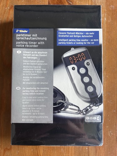 Parking timer with - parking, built