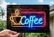 Neon Coffee Home Bar Kitchen