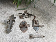 Antique Iron Door Lock Old