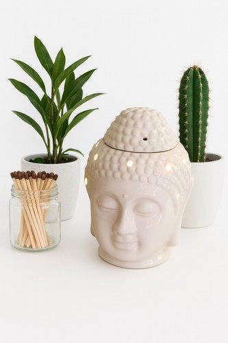 Large grey buddha - grey,