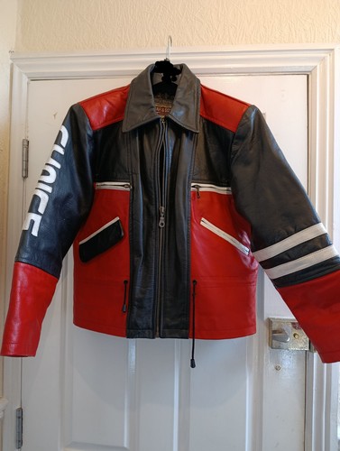 Vintage mens real - real, leather