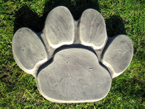 Garden stepping stones paw - garden,