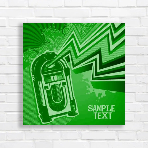 Retro jukebox music box - retro,