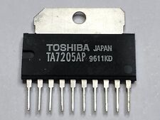 Toshiba TA7205AP Integrated Circuit. Audio Power Amplifier. Car Radio. CB.