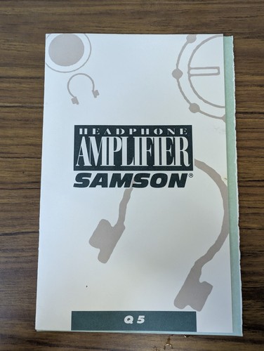 Samson headphone amplifier - headphone, q5