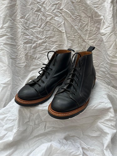 Solovair black monkey boots - solovair,
