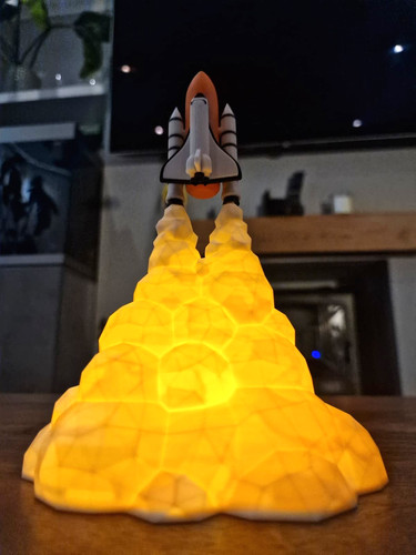 Space shuttle led night light - space,