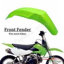 Motocross Green Front Fender