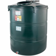 Deso V1230 BUNDED Domestic Heating Oil Tank & Optional Watchman & Outlet Kit