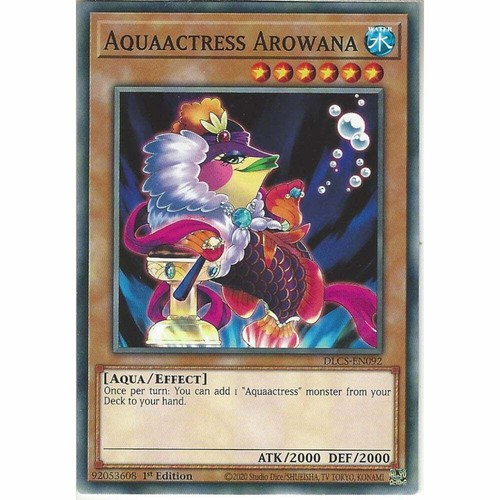 Yugioh dlcs en092 - yugioh, aquaactress