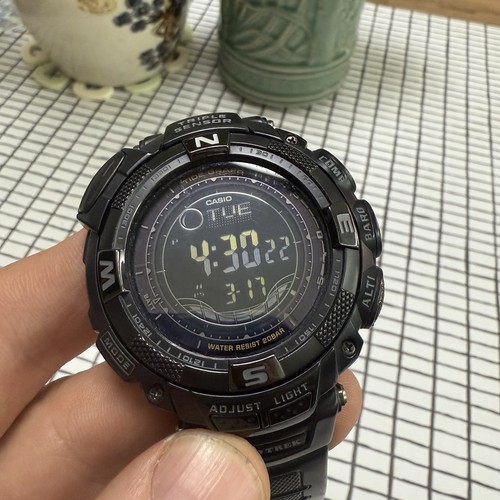 Casio protrek prg 130y black - protrek, prg-130y
