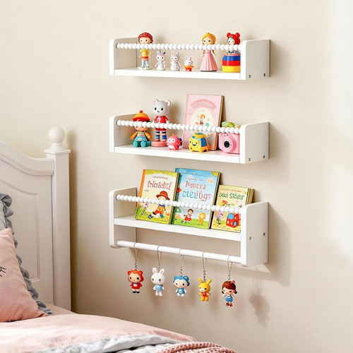 3pcs nursery shelves 40cm - nursery,
