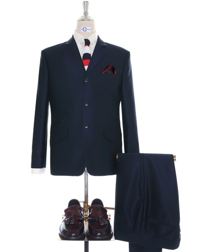 Mod style dark navy blue - navy,