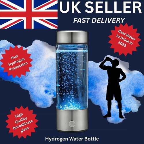 Hydrogen water bottle - bottle, portable