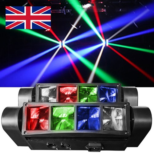 Rgbw 8led spider moving - 8led,