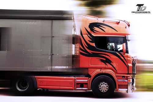 Scania topline extra stickers - topline,