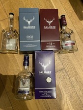 Dalmore Empty Bottles X 3