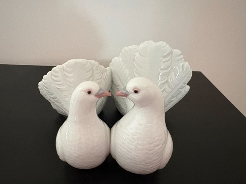 Lladro porcelain doves - lladro,