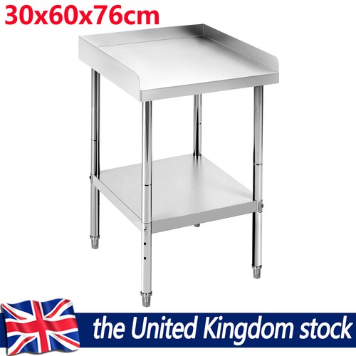 Stainless steel kitchen table - steel,