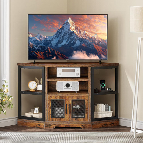 Corner stand with - corner, storage