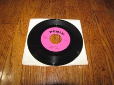 JACK SCOTT - THERE'S TROUBLE BREWING / JINGLE BELL SLIDE - PONIE RECORDS 7"