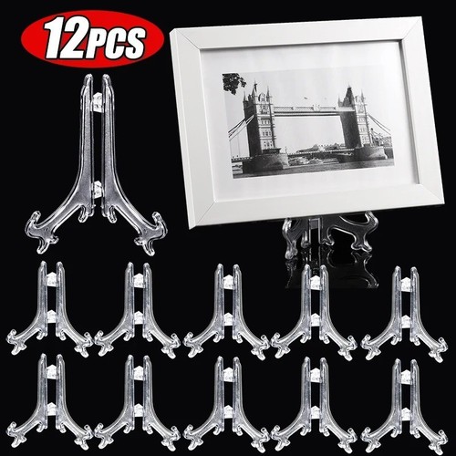 12x clear acrylic easels - acrylic,