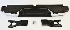 Rear Chrome Plated Bumper + Bracket For Nissan Navara D22