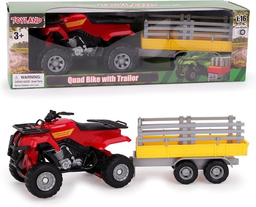 Toyland farm quad - &, trailer